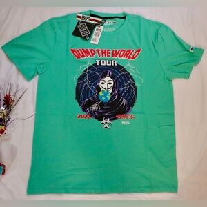 BKYS “DUMP THE WORLD” Tour Graphic Tee NWT